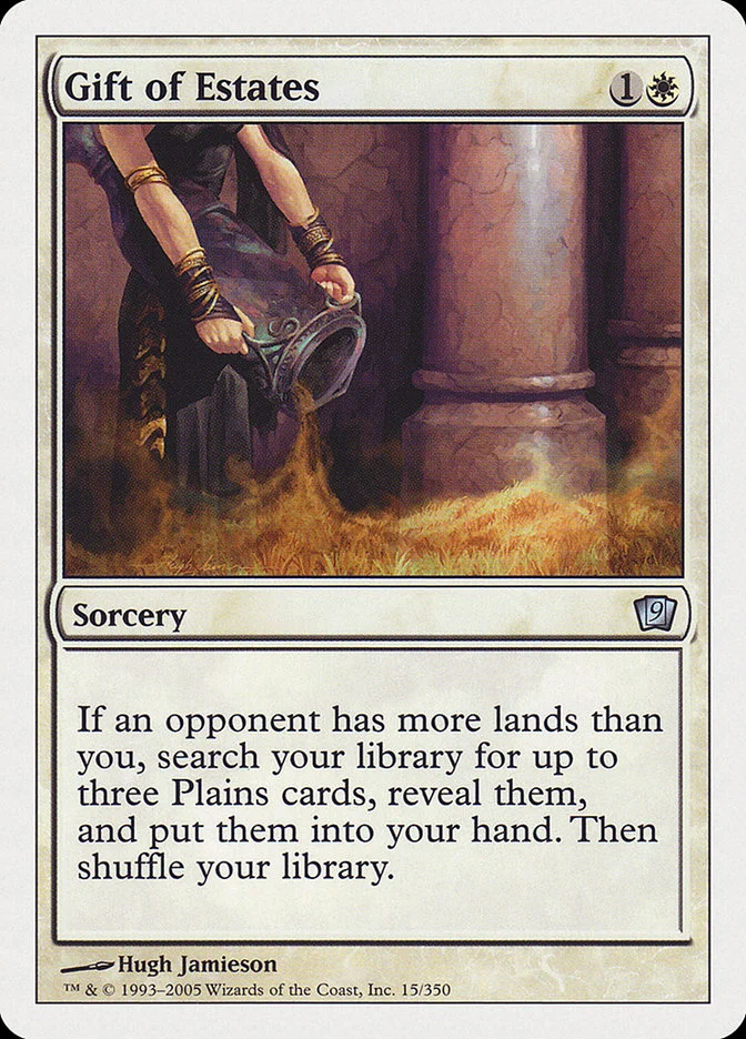 Gift of Estates (Ninth Edition) - Magic: The Gathering in TCG Land México