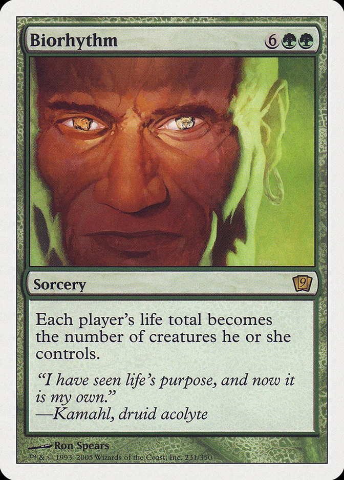 Biorhythm (Ninth Edition) - Magic: The Gathering in TCG Land