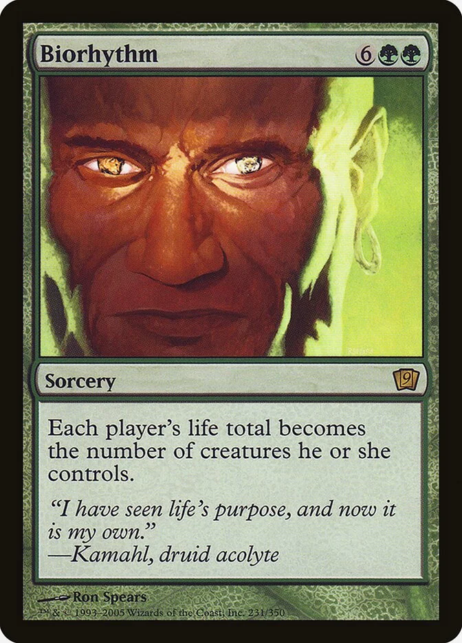 Biorhythm (Ninth Edition) - Magic: The Gathering in TCG Land