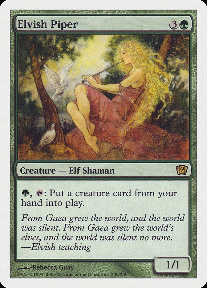 Elvish Piper (Ninth Edition) - Magic: The Gathering in TCG Land