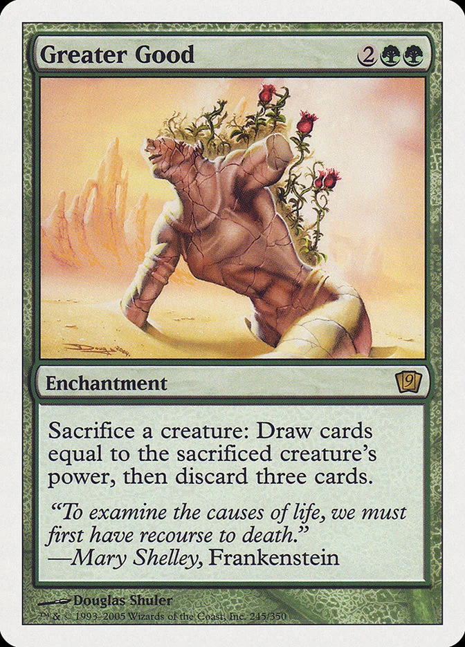 Greater Good (Ninth Edition) - Magic: The Gathering in TCG Land
