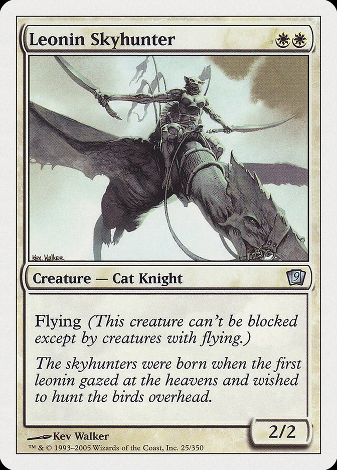 Leonin Skyhunter (Ninth Edition) - Magic: The Gathering in TCG Land