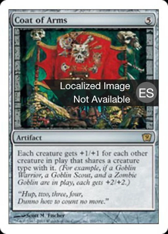 Escudo de armas (Ninth Edition) - Magic: The Gathering in TCG Land México