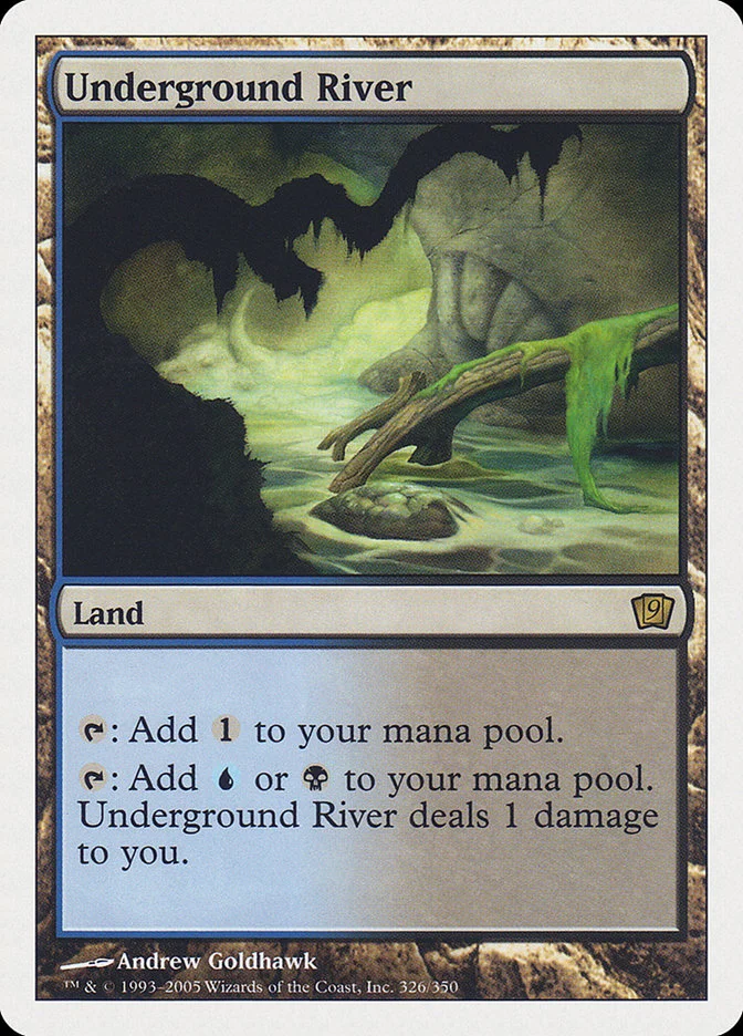 Underground River (Ninth Edition) - Magic: The Gathering in TCG Land