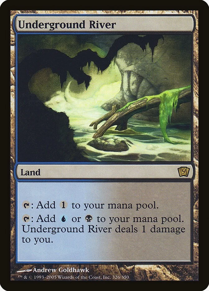 Underground River (Ninth Edition) - Magic: The Gathering in TCG Land
