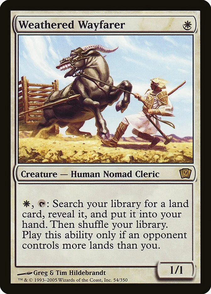 Weathered Wayfarer (Ninth Edition) - Magic: The Gathering in TCG Land