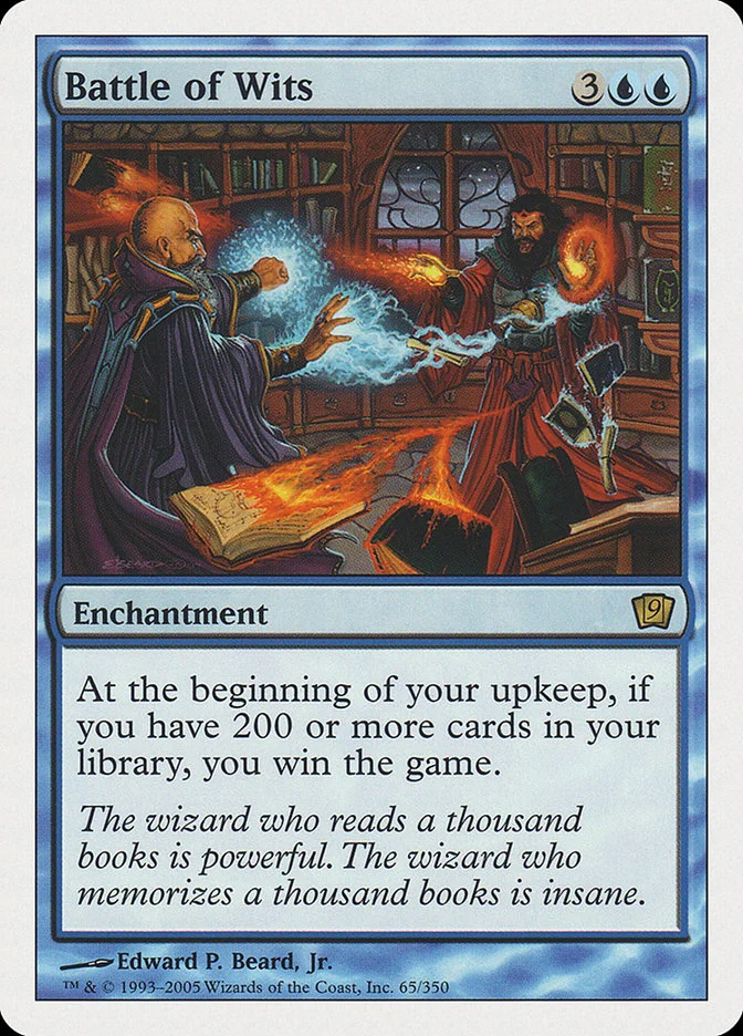 Battle of Wits (Ninth Edition) - Magic: The Gathering in TCG Land