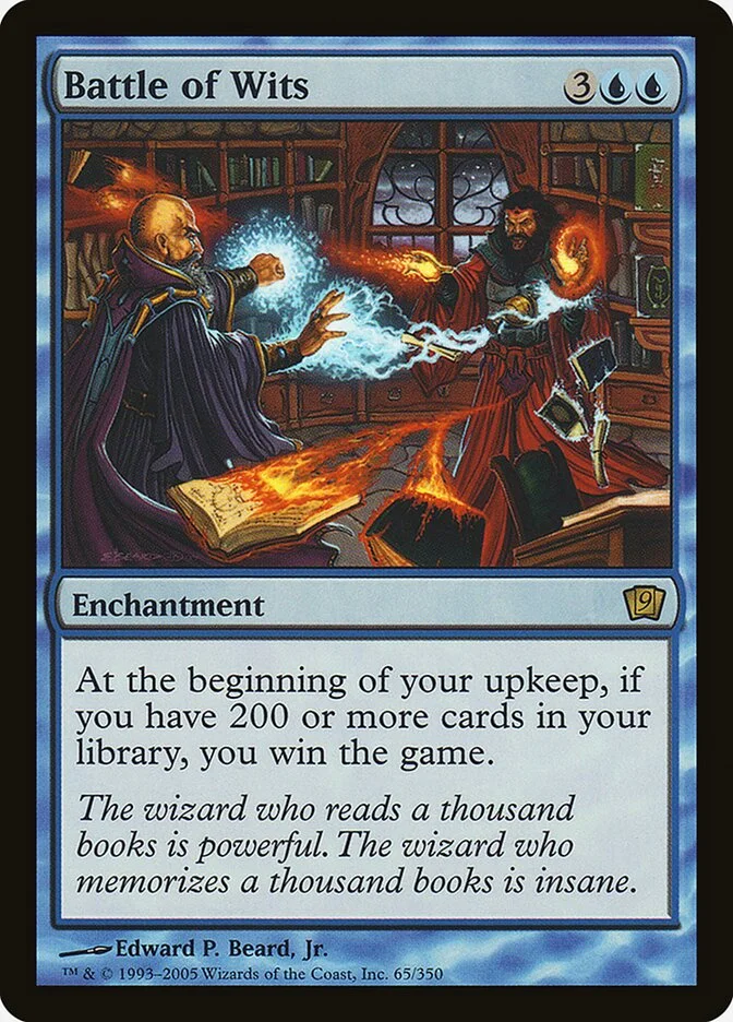 Battle of Wits (Ninth Edition) - Magic: The Gathering in TCG Land