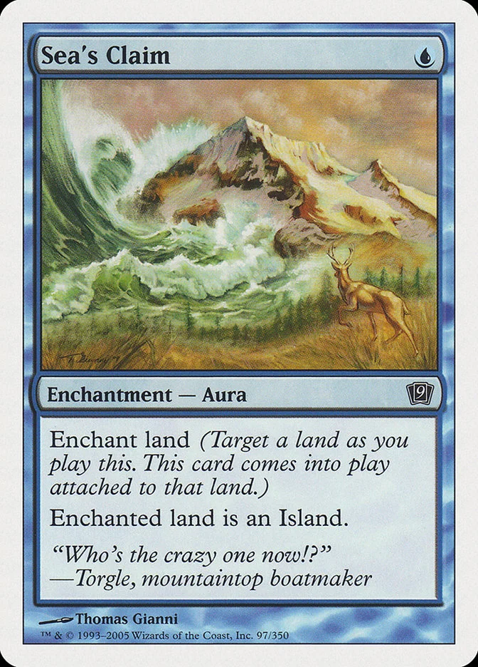 Sea's Claim (Ninth Edition) - Magic: The Gathering in TCG Land
