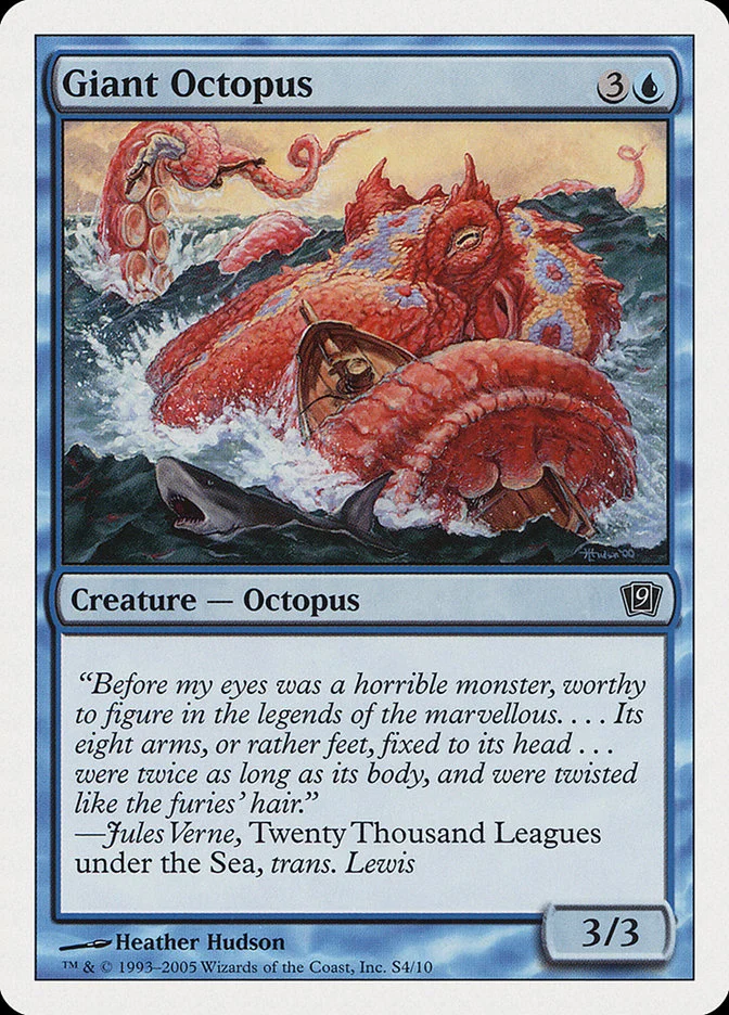 Giant Octopus (Ninth Edition) - Magic: The Gathering in TCG Land