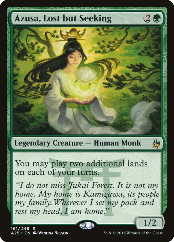 Azusa, Lost but Seeking (Masters 25) - Magic: The Gathering in TCG Land