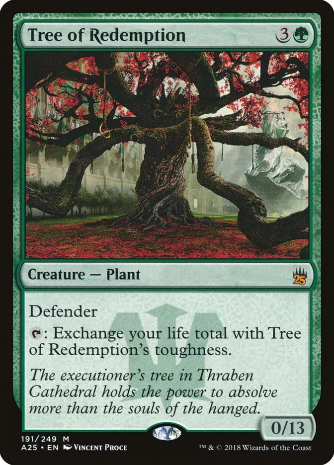 Tree of Redemption (Masters 25) - Magic: The Gathering in TCG Land