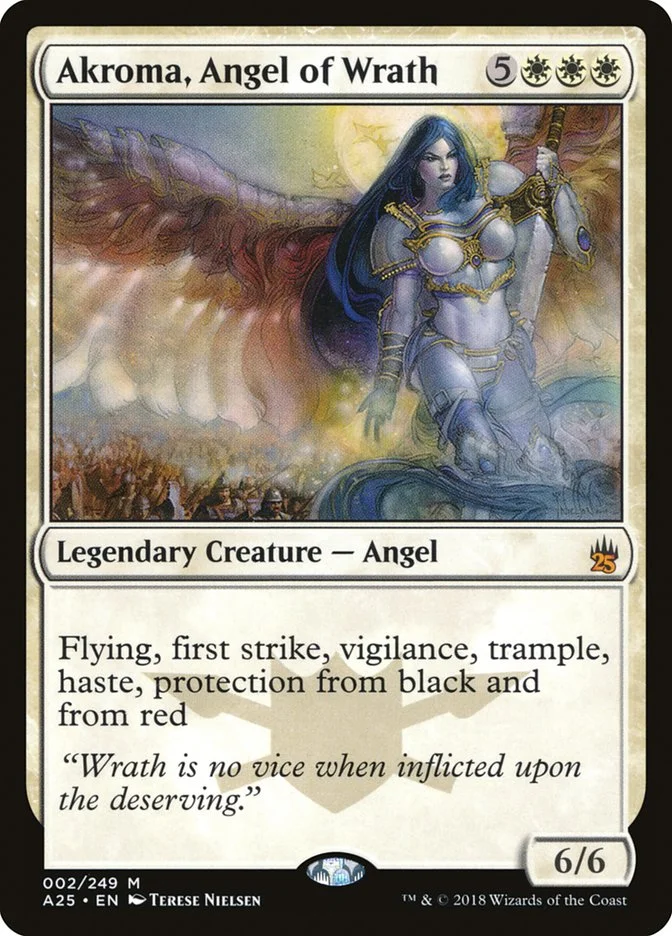 Akroma, Angel of Wrath (Masters 25) - Magic: The Gathering in TCG Land