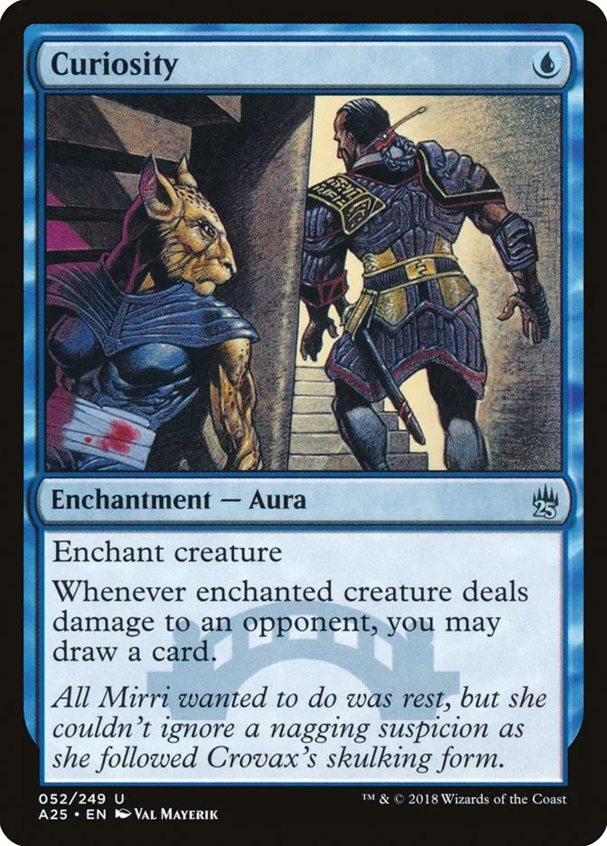 Curiosity (Masters 25) - Magic: The Gathering in TCG Land