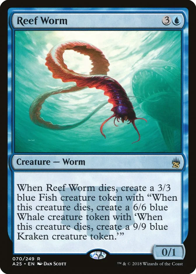 Reef Worm (Masters 25) - Magic: The Gathering in TCG Land México