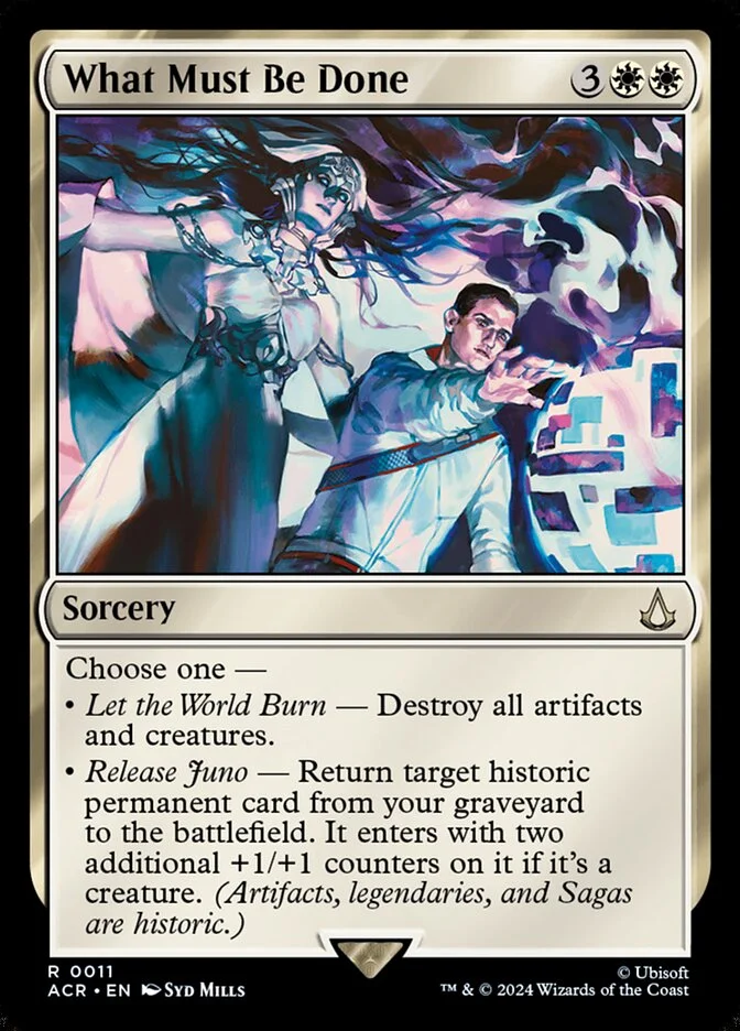 What Must Be Done (Assassin's Creed) - Magic: The Gathering in TCG Land