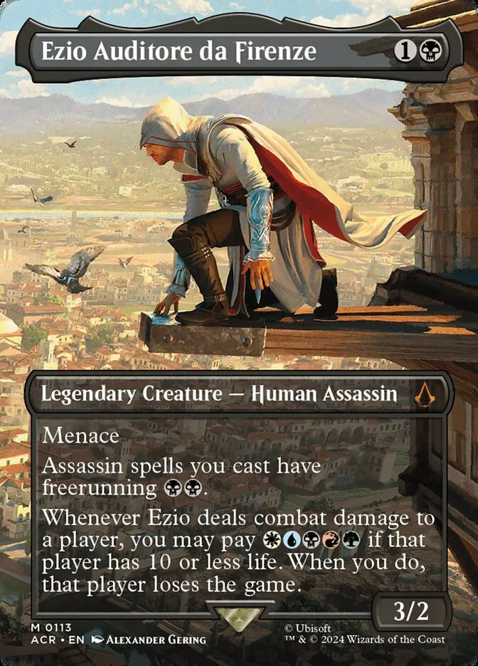 Ezio Auditore da Firenze (Assassin's Creed) - Magic: The Gathering in TCG Land