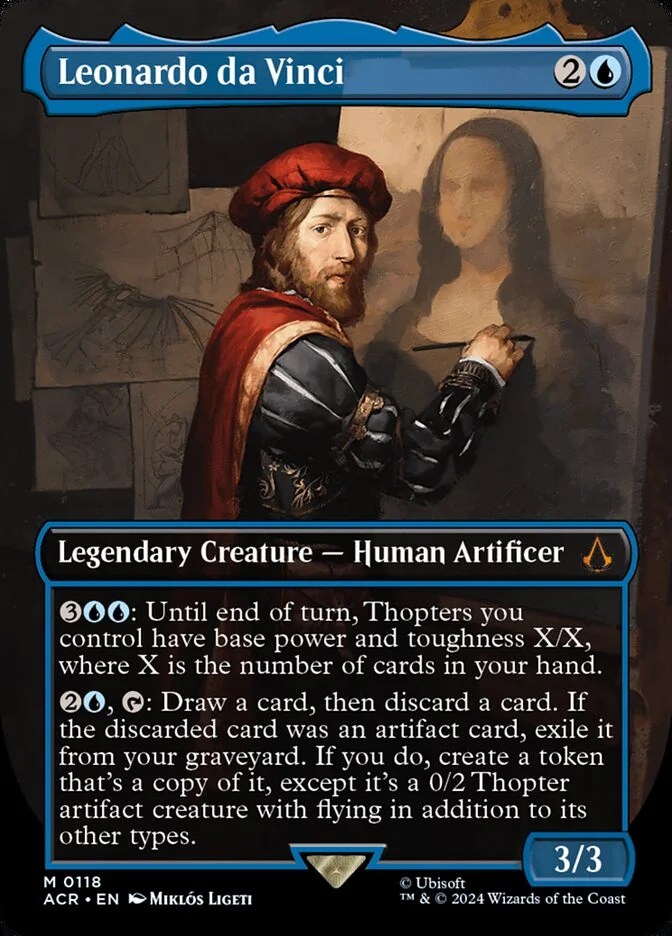 Leonardo da Vinci (Assassin's Creed) - Magic: The Gathering in TCG Land