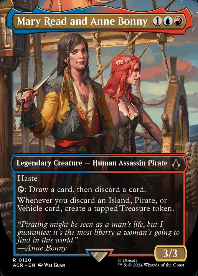 Mary Read and Anne Bonny (Assassin's Creed) - Magic: The Gathering in TCG Land