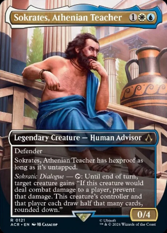 Sokrates, Athenian Teacher (Assassin's Creed) - Magic: The Gathering in TCG Land México