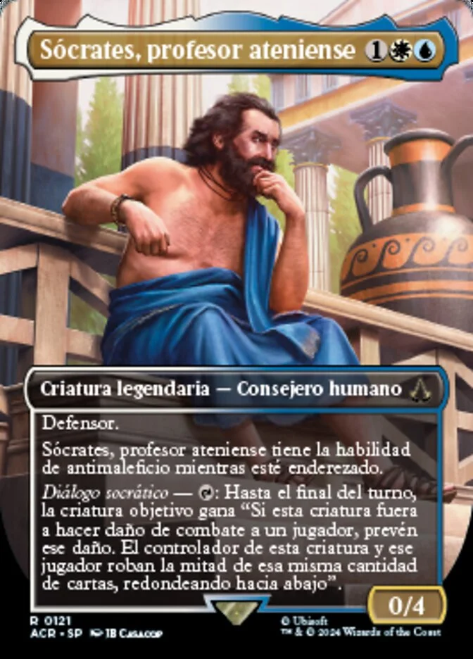 Sócrates, profesor ateniense (Assassin's Creed) - Magic: The Gathering in TCG Land