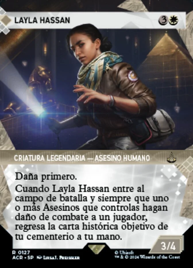 Layla Hassan (Assassin's Creed) - Magic: The Gathering in TCG Land