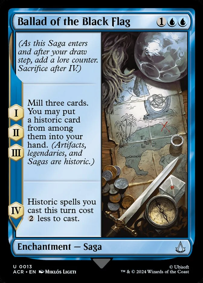 Ballad of the Black Flag (Assassin's Creed) - Magic: The Gathering in TCG Land México