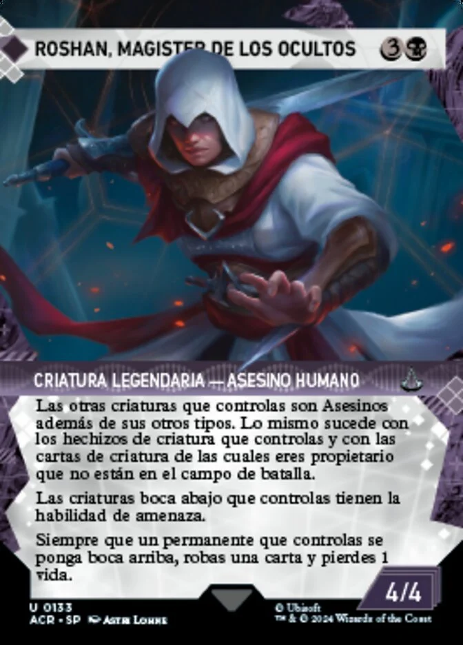 Roshan, magister de los Ocultos (Assassin's Creed) - Magic: The Gathering in TCG Land México