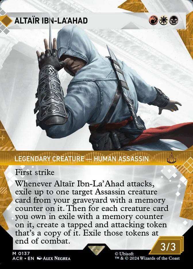 Altaïr Ibn-La'Ahad (Assassin's Creed) - Magic: The Gathering in TCG Land