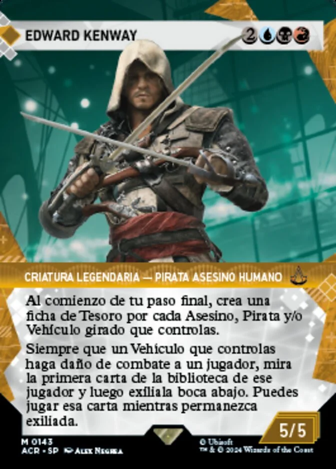 Edward Kenway (Assassin's Creed) - Magic: The Gathering in TCG Land