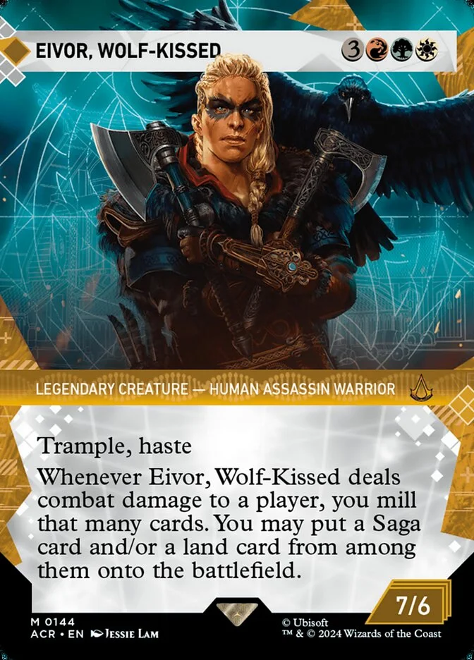 Eivor, Wolf-Kissed (Assassin's Creed) - Magic: The Gathering in TCG Land
