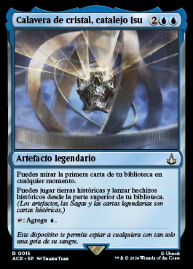 Calavera de cristal, catalejo Isu (Assassin's Creed) - Magic: The Gathering in TCG Land