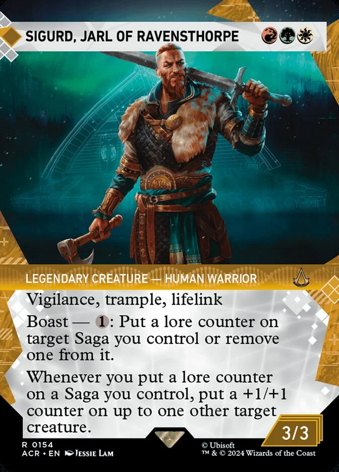 Sigurd, Jarl of Ravensthorpe (Assassin's Creed) - Magic: The Gathering in TCG Land México