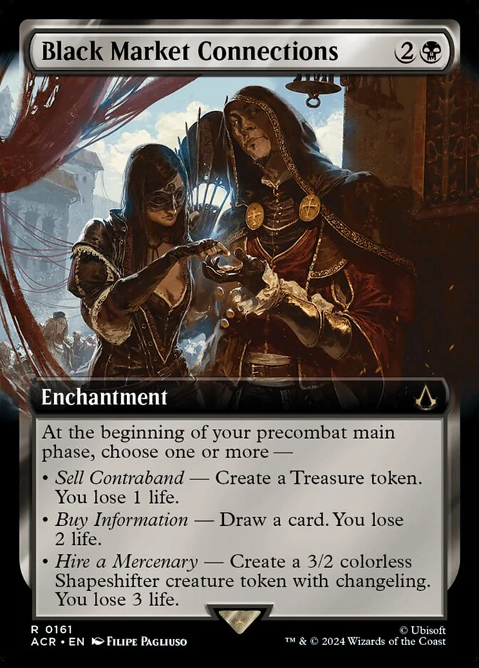 Black Market Connections (Assassin's Creed) - Magic: The Gathering in TCG Land