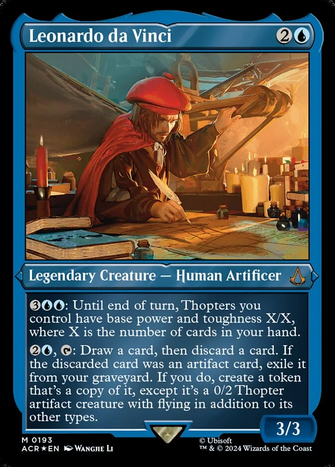 Leonardo da Vinci (Assassin's Creed) - Magic: The Gathering in TCG Land