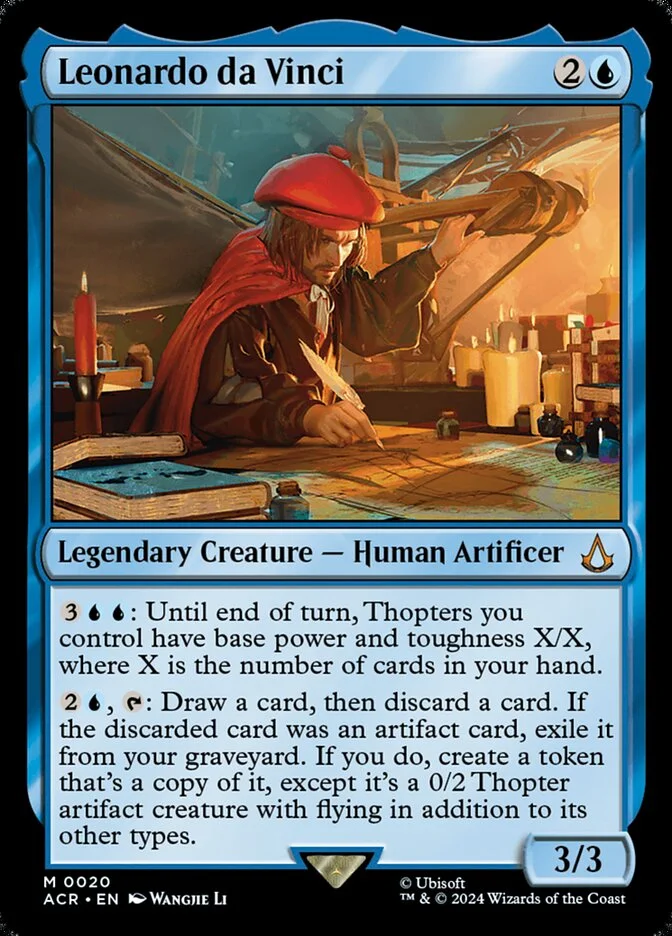 Leonardo da Vinci (Assassin's Creed) - Magic: The Gathering in TCG Land