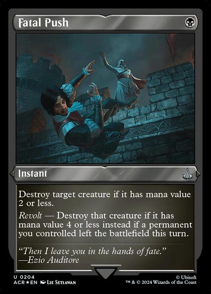 Fatal Push (Assassin's Creed) - Magic: The Gathering in TCG Land