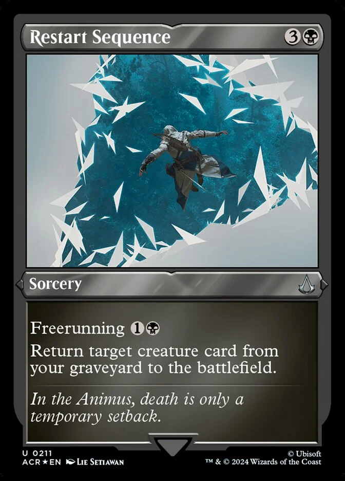 Restart Sequence (Assassin's Creed) - Magic: The Gathering in TCG Land