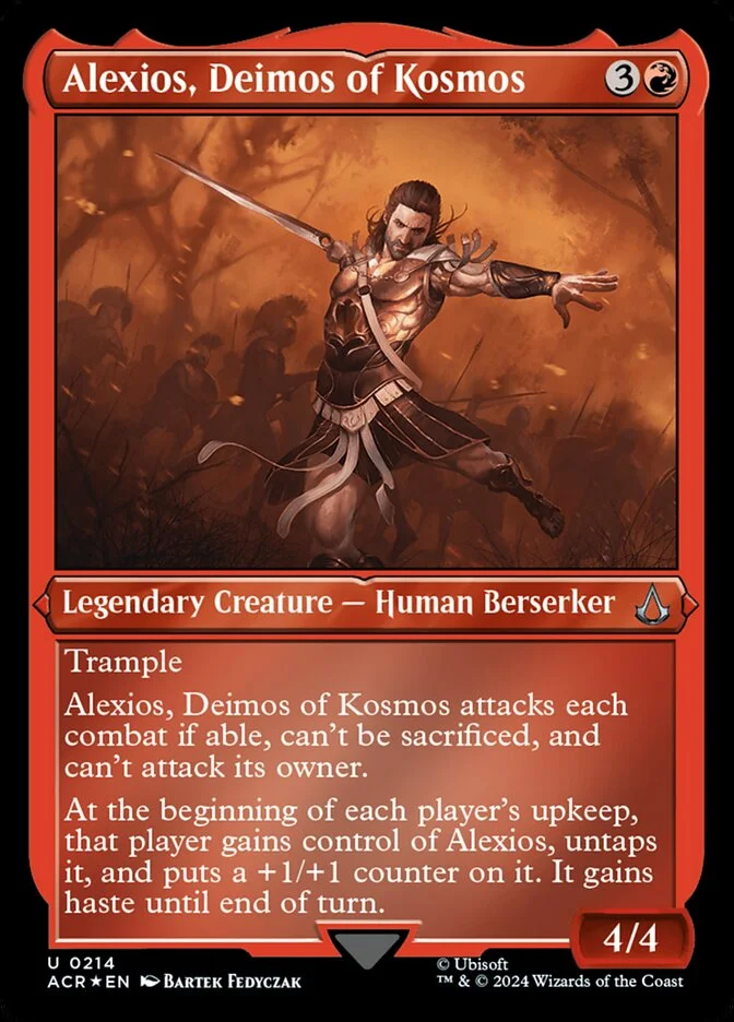 Alexios, Deimos of Kosmos (Assassin's Creed) - Magic: The Gathering in TCG Land