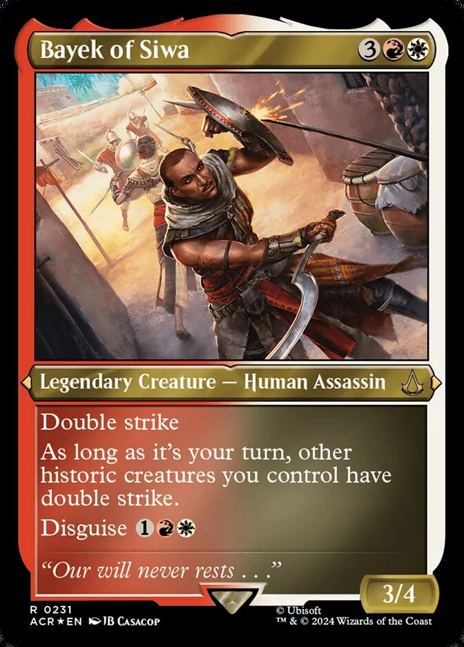 Bayek of Siwa (Assassin's Creed) - Magic: The Gathering in TCG Land México