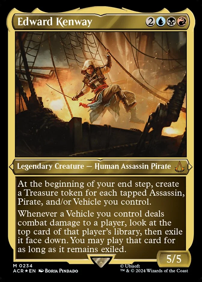 Edward Kenway (Assassin's Creed) - Magic: The Gathering in TCG Land