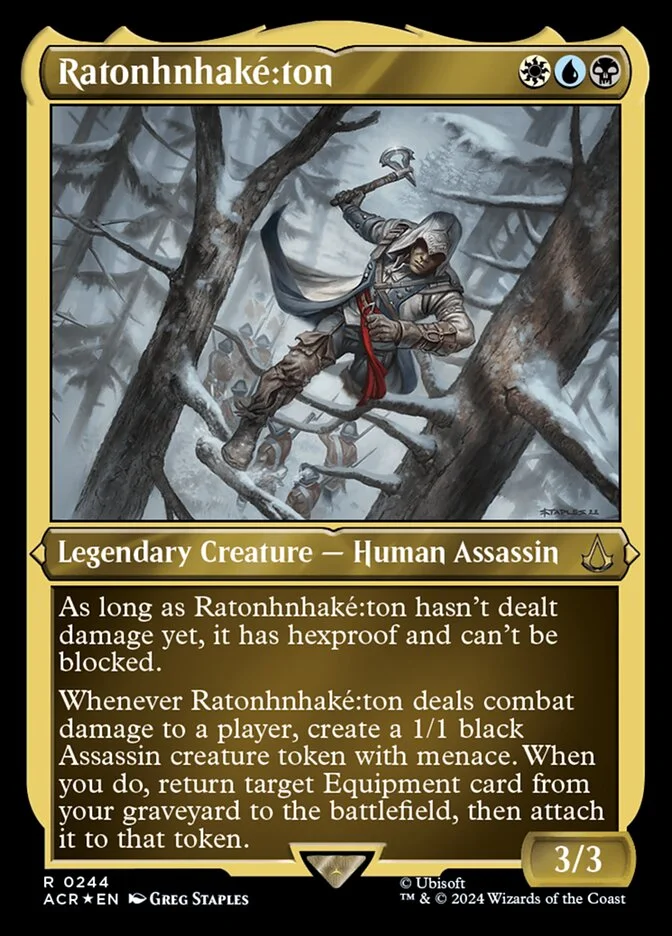 Ratonhnhaké꞉ton (Assassin's Creed) - Magic: The Gathering in TCG Land
