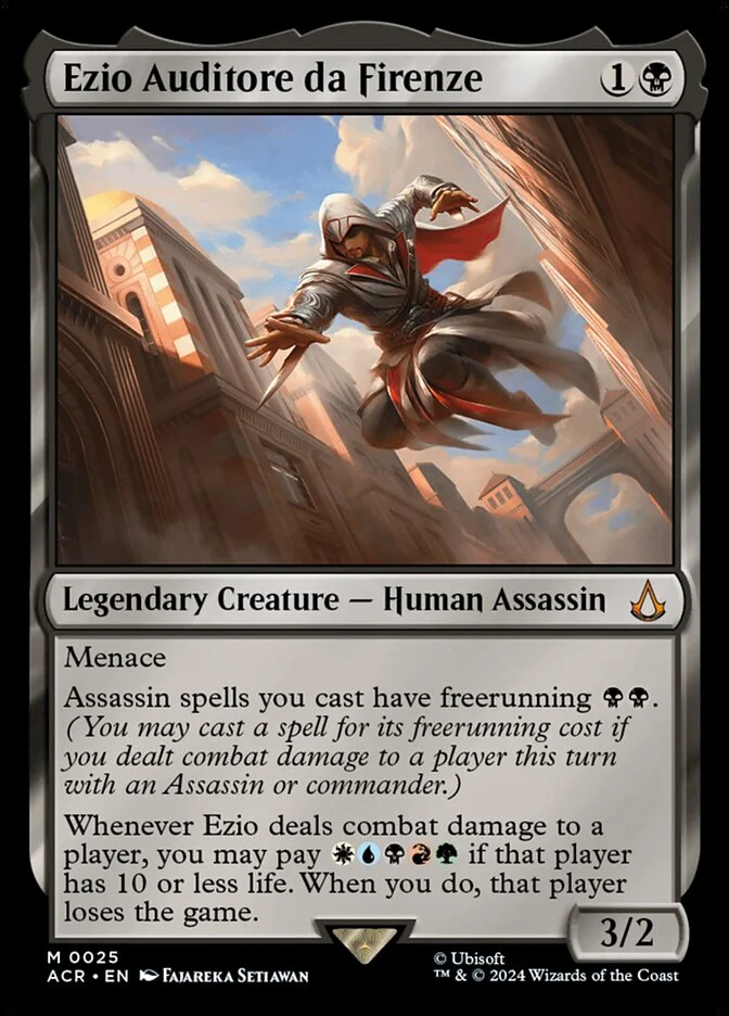 Ezio Auditore da Firenze (Assassin's Creed) - Magic: The Gathering in TCG Land
