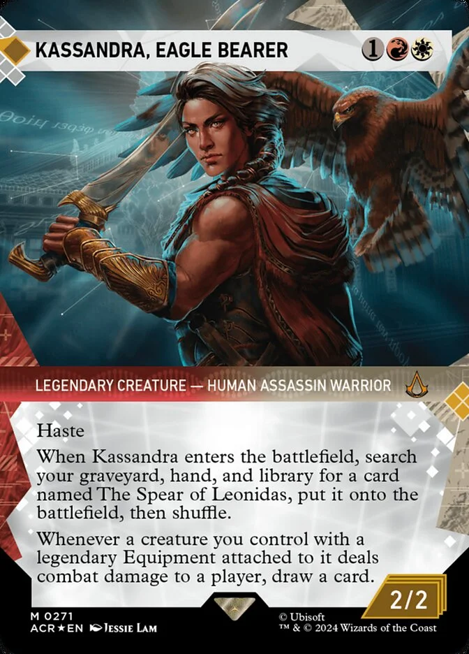 Kassandra, Eagle Bearer (Assassin's Creed) - Magic: The Gathering in TCG Land