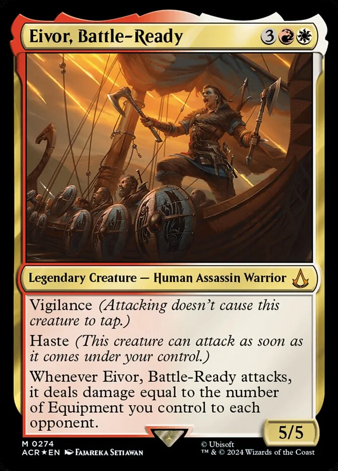 Eivor, Battle-Ready (Assassin's Creed) - Magic: The Gathering in TCG Land
