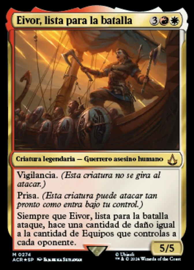 Eivor, lista para la batalla (Assassin's Creed) - Magic: The Gathering in TCG Land