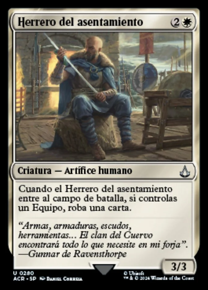 Herrero del asentamiento (Assassin's Creed) - Magic: The Gathering in TCG Land México