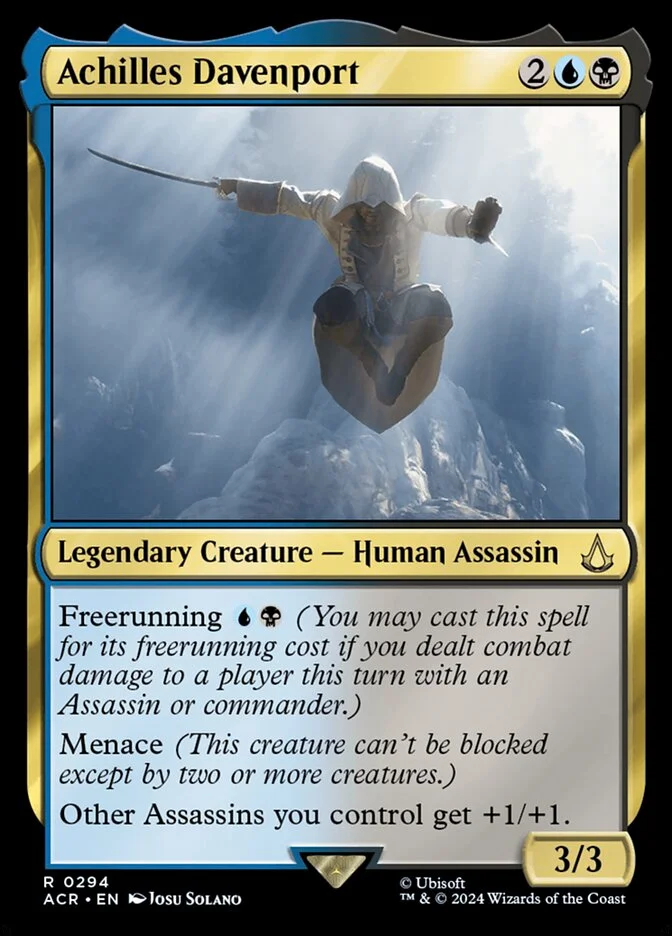 Achilles Davenport (Assassin's Creed) - Magic: The Gathering in TCG Land