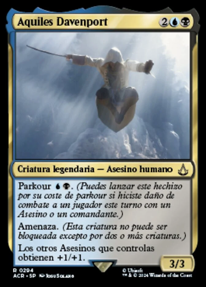 Aquiles Davenport (Assassin's Creed) - Magic: The Gathering in TCG Land