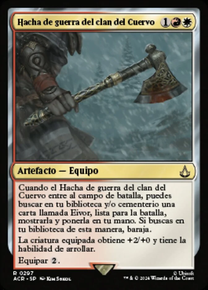 Hacha de guerra del clan del Cuervo (Assassin's Creed) - Magic: The Gathering in TCG Land